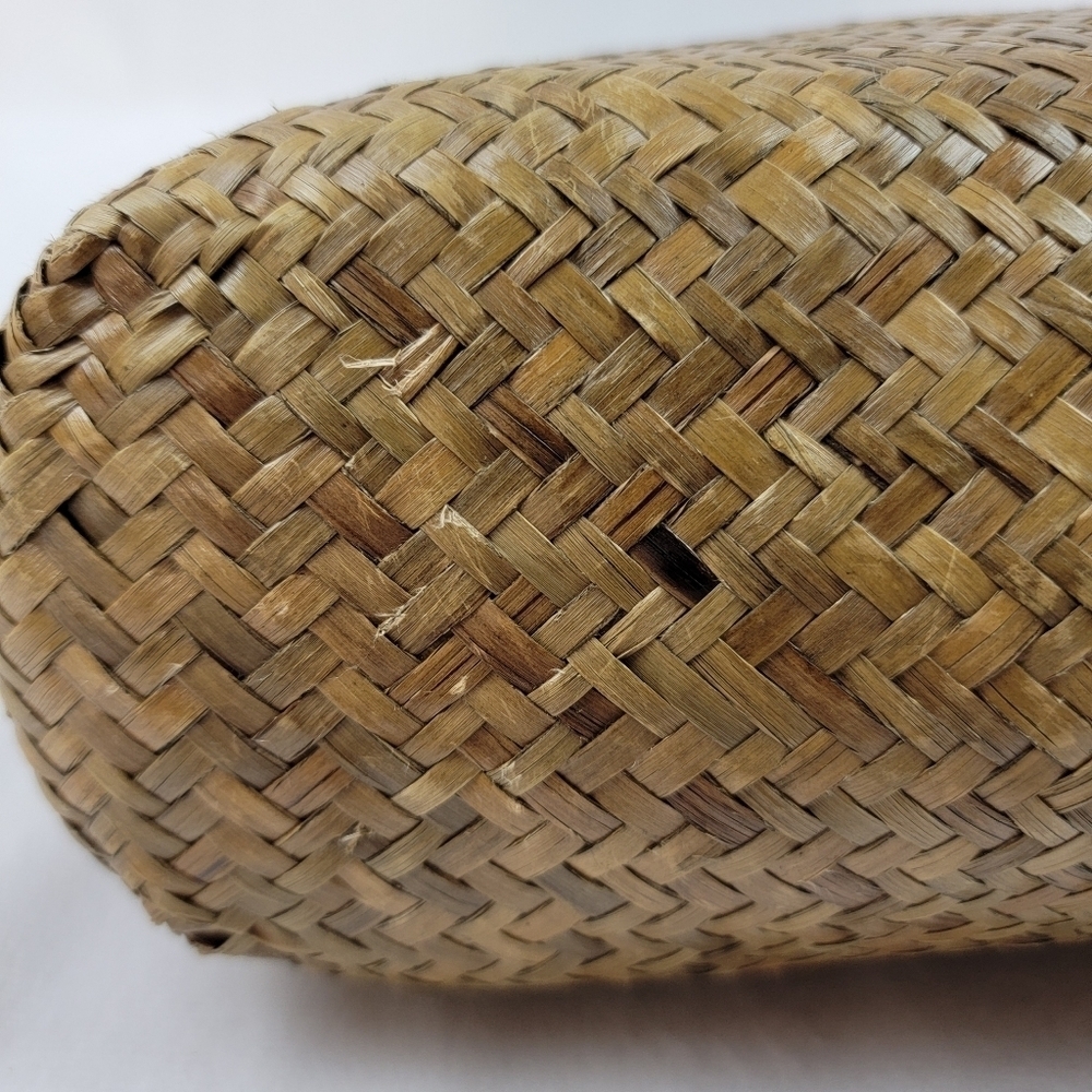 Paul Brent Sun N Sand wicker beaded starfish purse with wooden handles - Picture 7 of 9